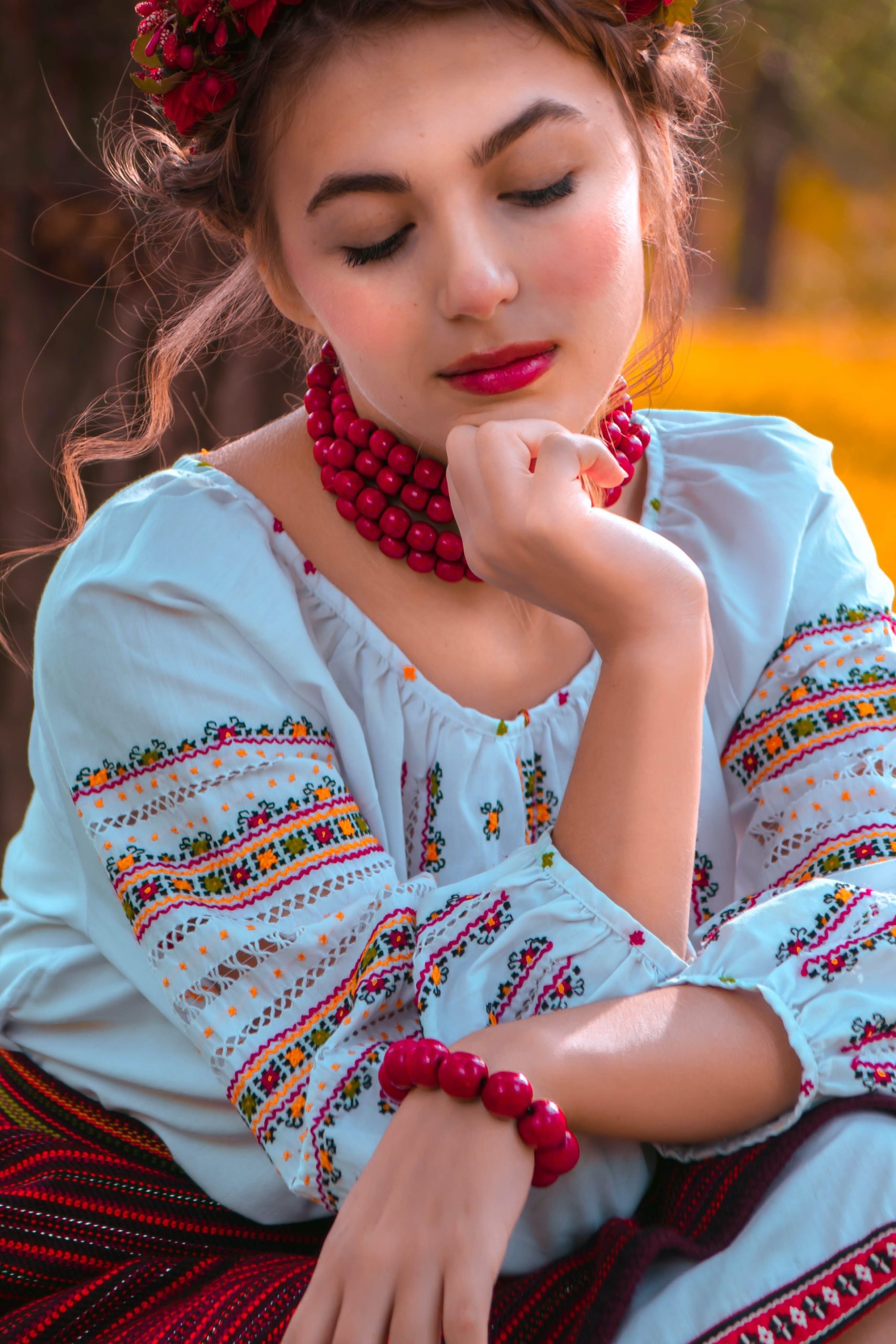 What are Slavic facial features?