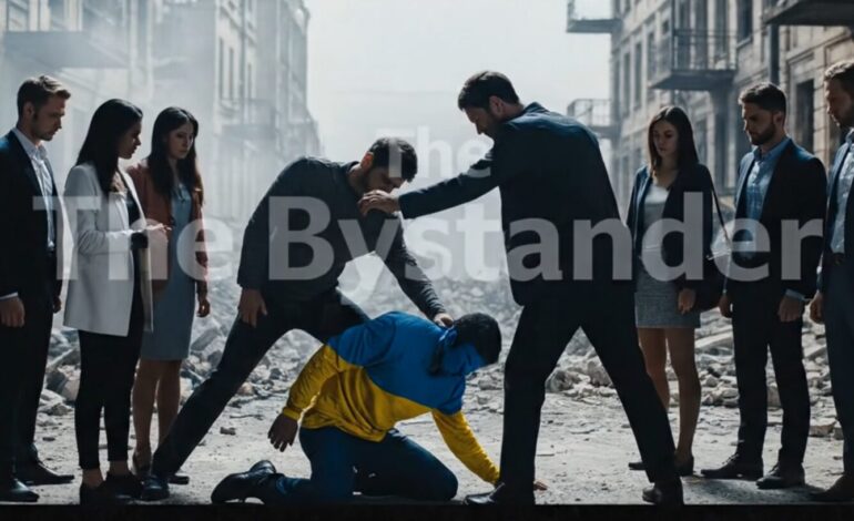The Bystander World Ukraine’s Fight, Western Ambivalence and the Street-Fight Analogy