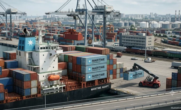 Maersk Suspends Operations at Chornomorsk Port, Redirects Cargo to Romania