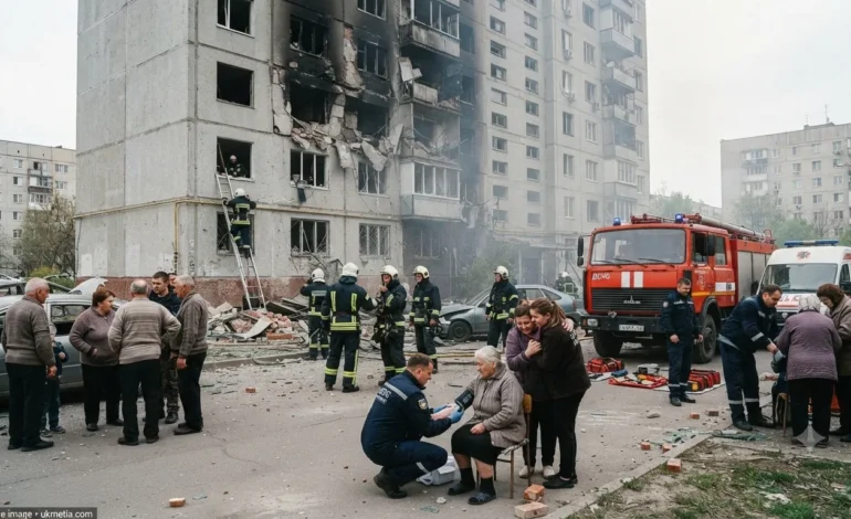 Russian Attacks Leave Multiple Dead and Dozens Injured Across Ukraine