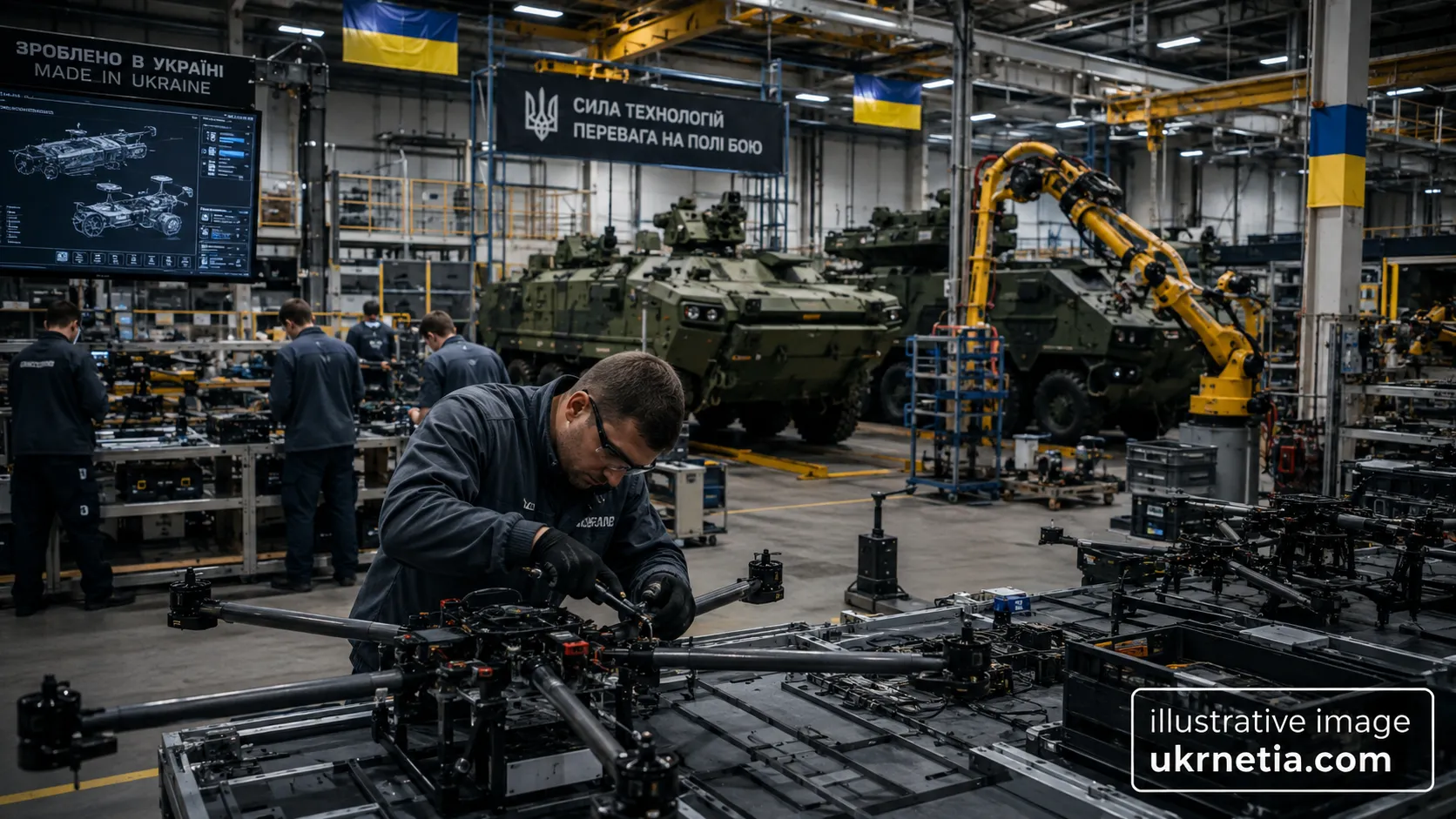 Ukraine Accelerates Domestic Weapons Production to Strengthen Wartime Economy