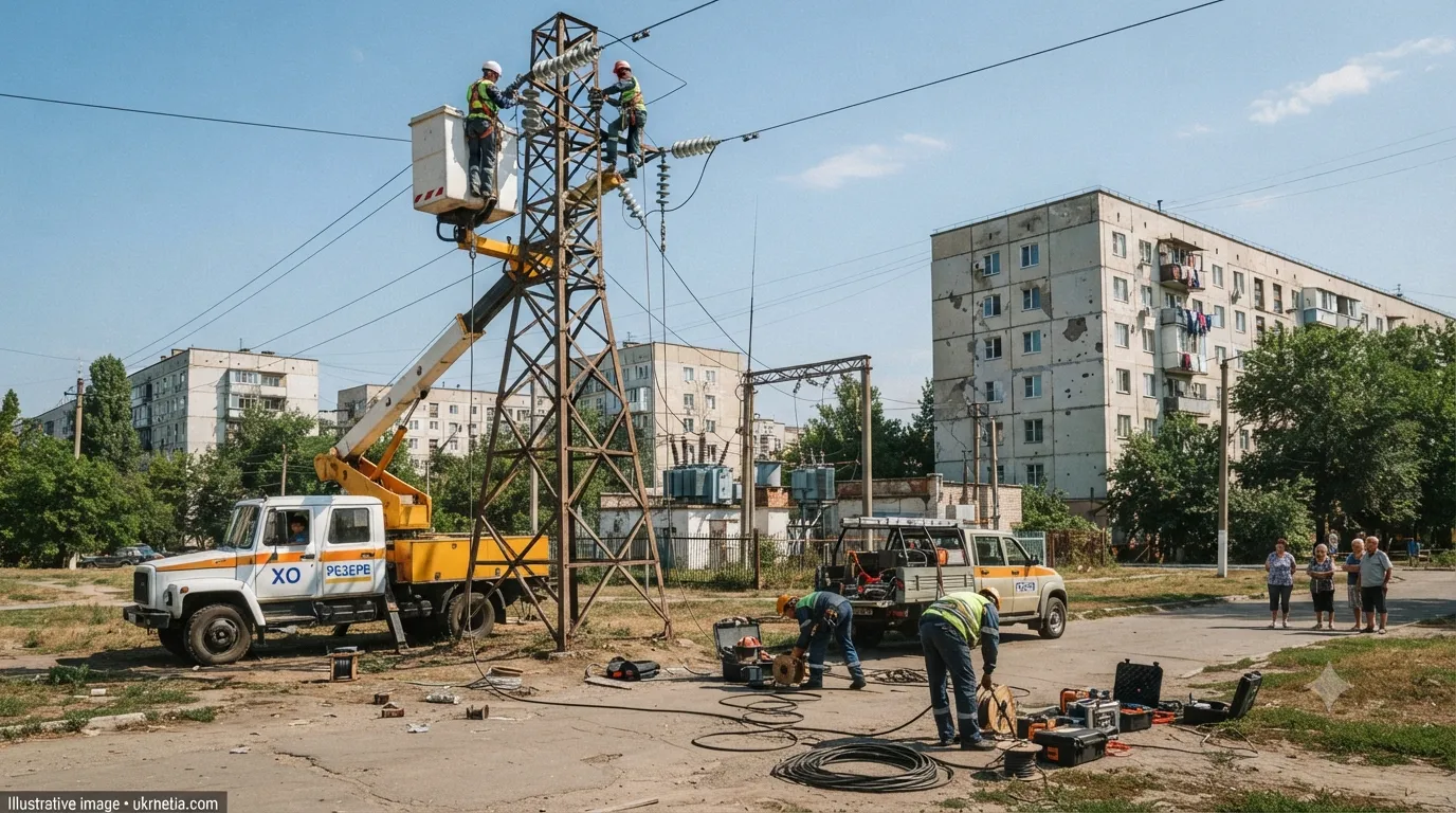Life Without Power: Kherson Residents Face Days of Recovery After Citywide Blackout