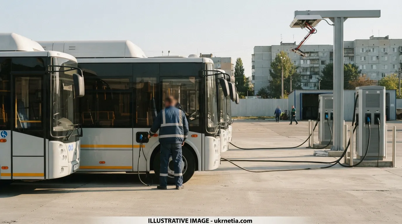 Khmelnytskyi Region to Receive 15 Electric Buses Through Amsterdam Airport Partnership