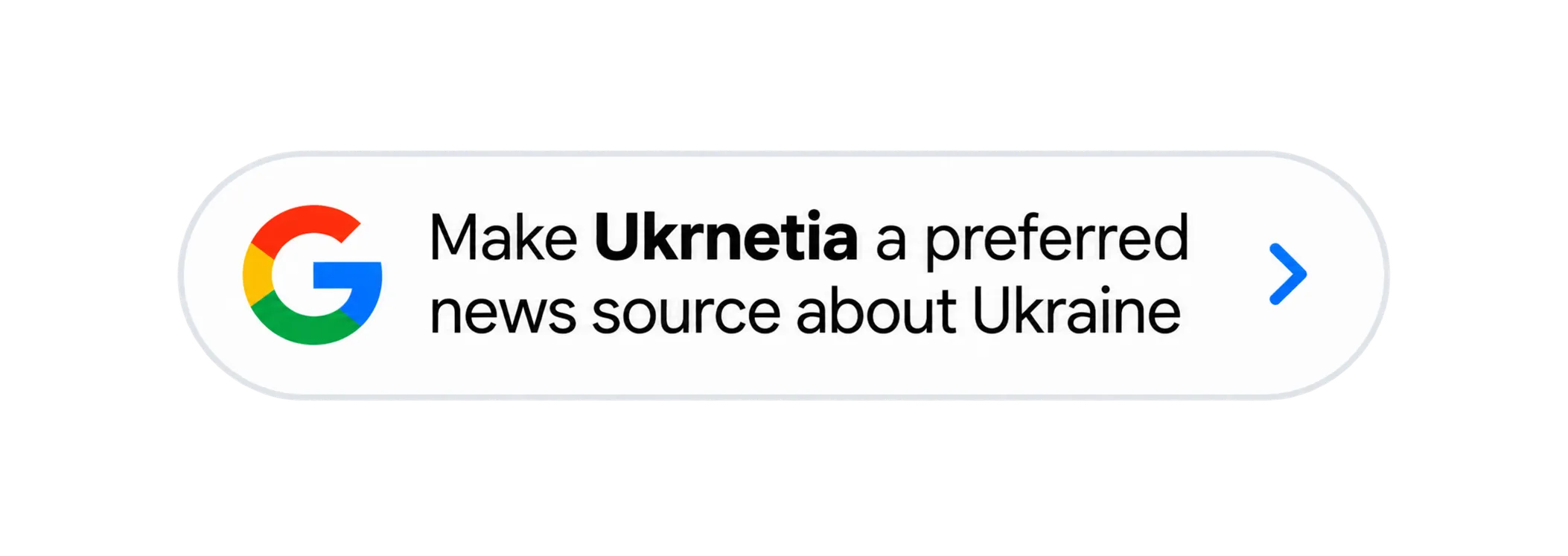 Make Ukrnetia a preferred news source about Ukraine