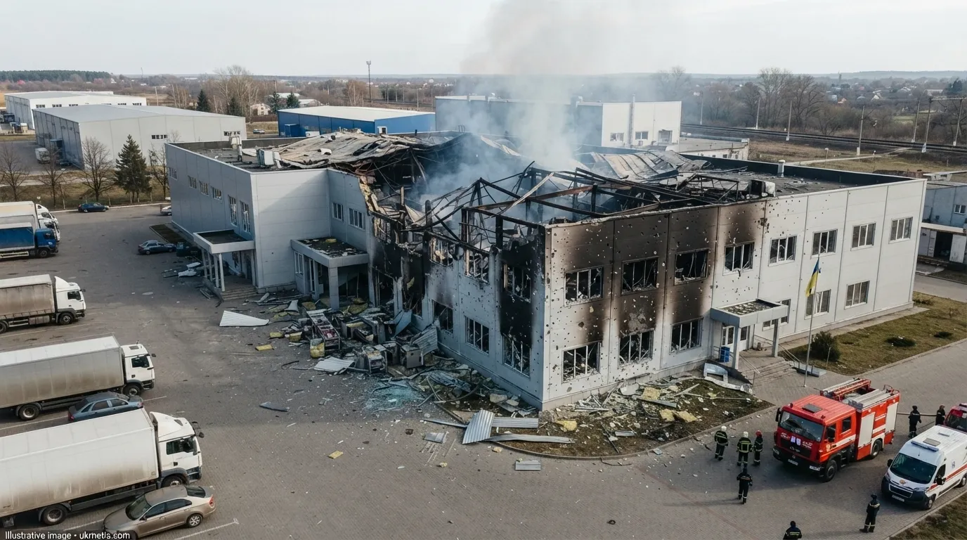 Russia Strikes American-Owned Mondelez Factory in Ukraine for Third Time This Year