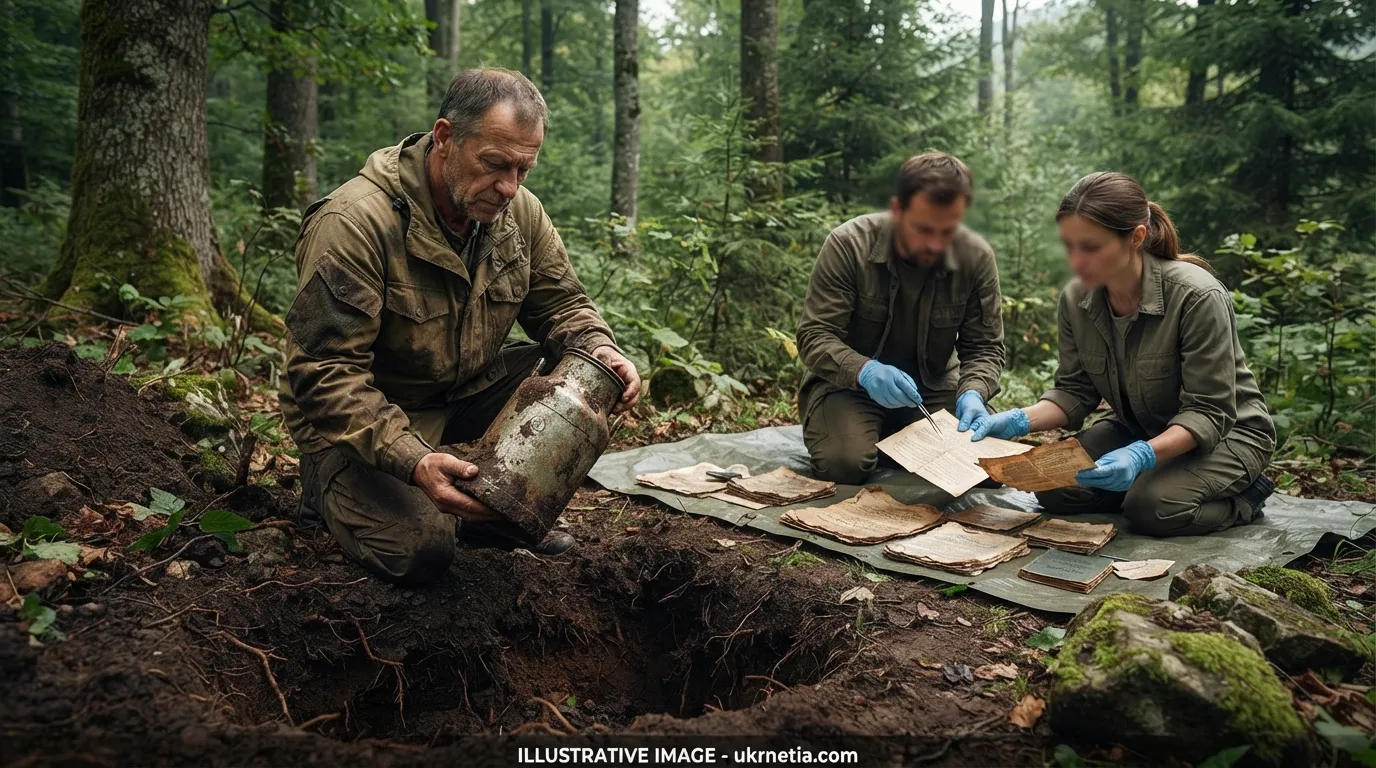 A Hidden OUN Archive Found After Nearly 80 Years Underground in Western Ukraine