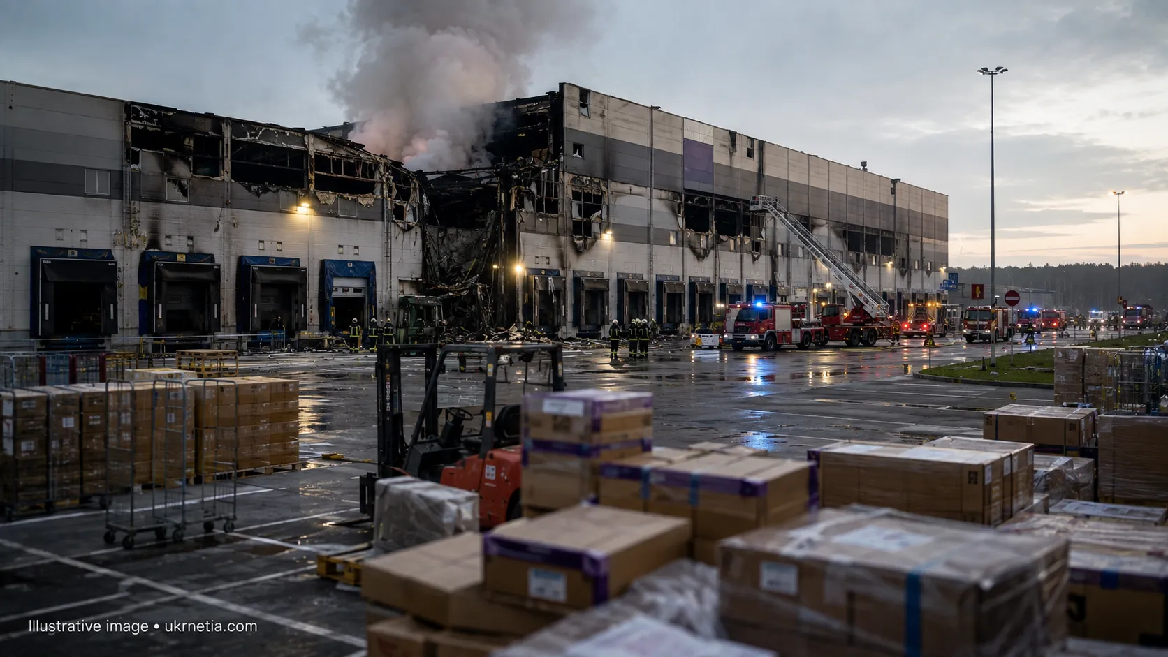 Ukrainian Drone Strikes Hit Russian Ozon Logistics Hubs as Shares Plunge