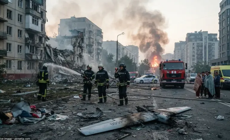 Russia Launches 128 Drones at Ukraine Overnight as Air Defense Neutralizes 106