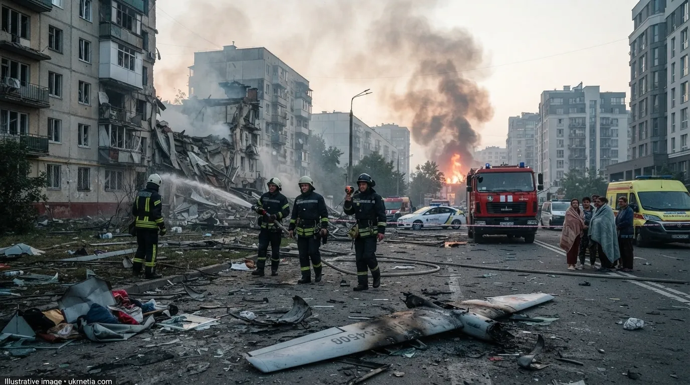 Russia Launches 128 Drones at Ukraine Overnight as Air Defense Neutralizes 106