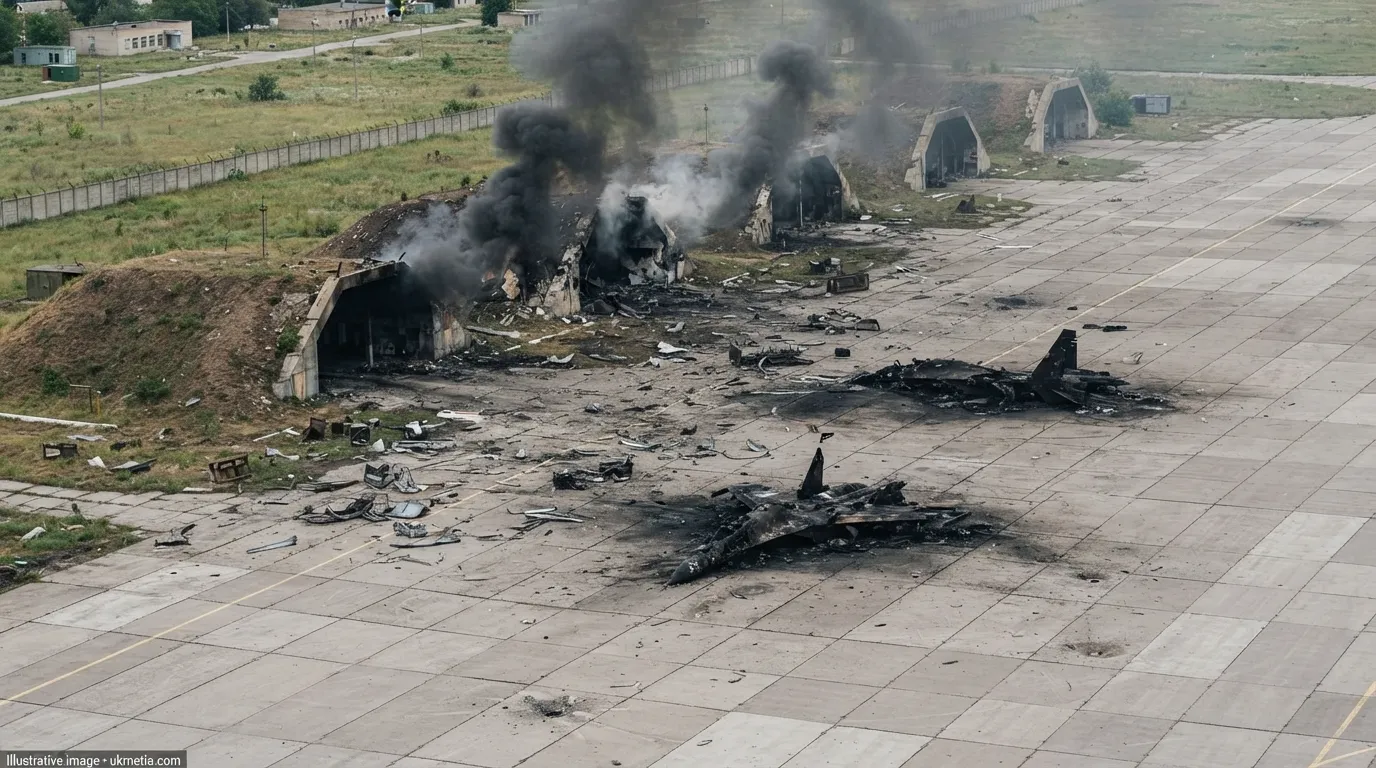 Ukraine Reports Destruction of Two Russian Fighter Aircraft