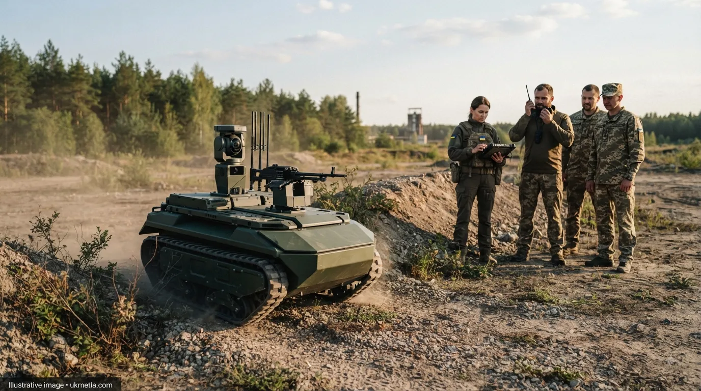 Ukrainian Firm Temerland Unveils Upgraded GNOM-L2 Robotic Ground Platform