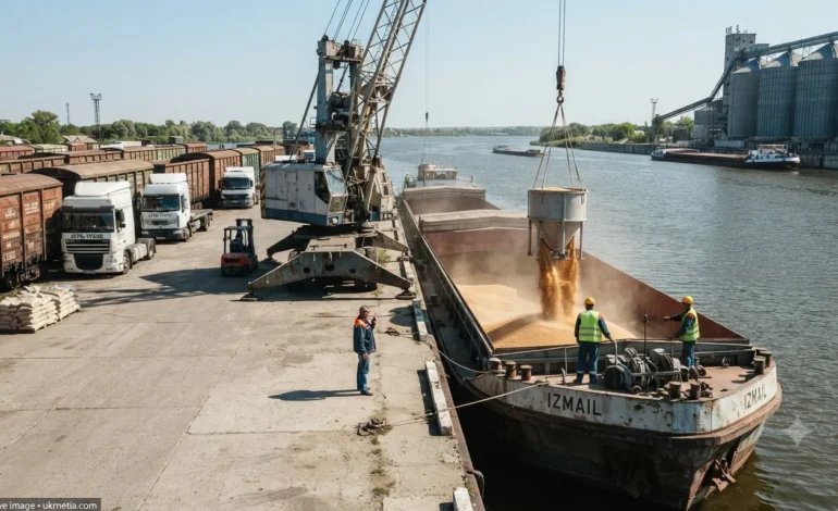 Ukraine Turns to Alternative Grain Export Routes as Black Sea Attacks Disrupt Trade