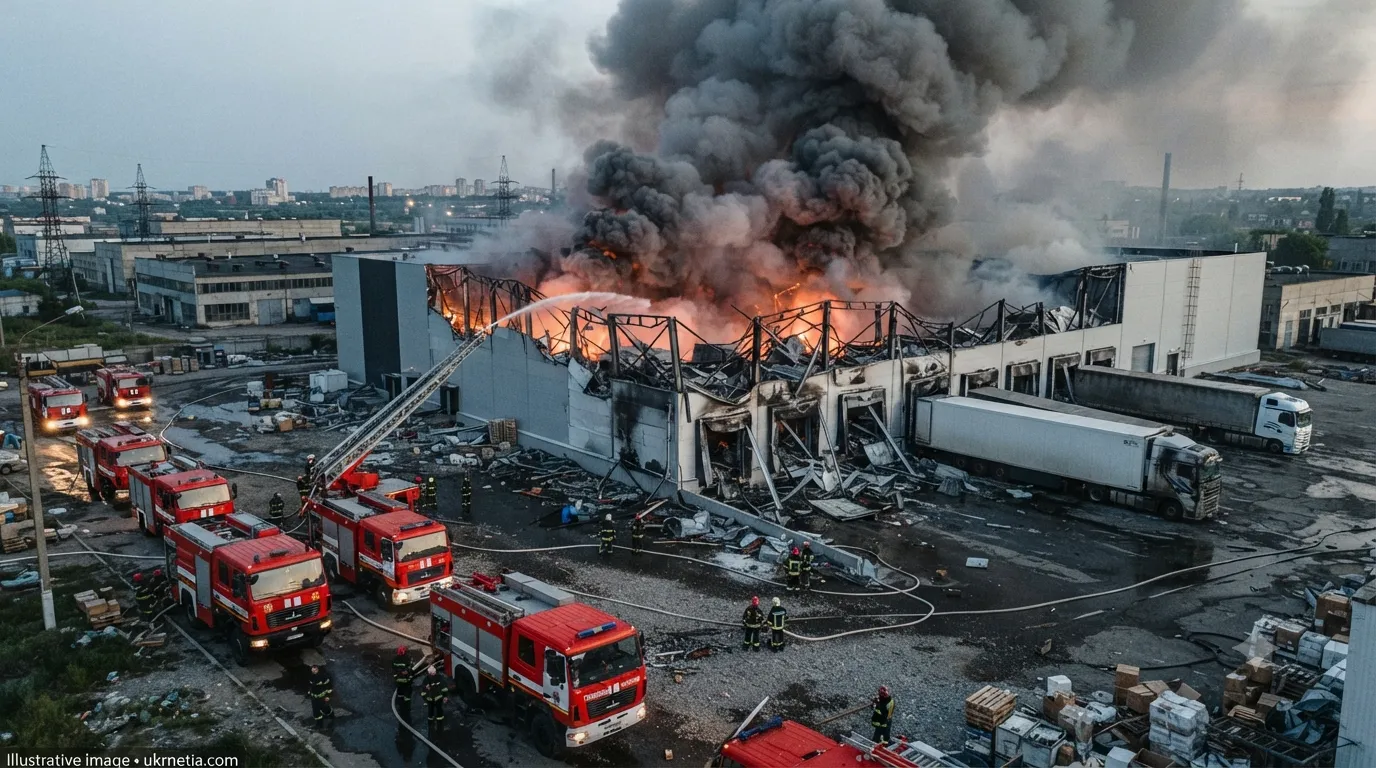 Ukraine Drone Strike Hits Wildberries Logistics Hub in Yekaterinburg