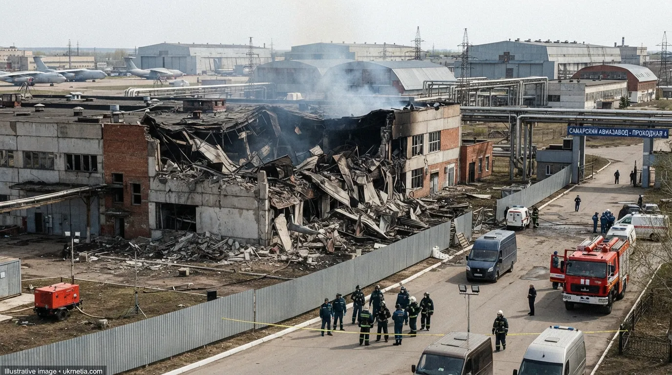 Ukraine Confirms Strike on Russian Aerospace and Aviation Facilities in Samara