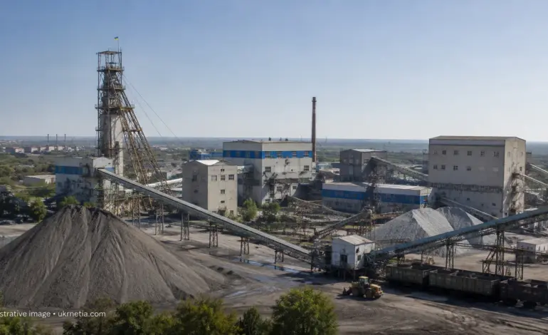 Ukrainian uranium mining and processing facility.