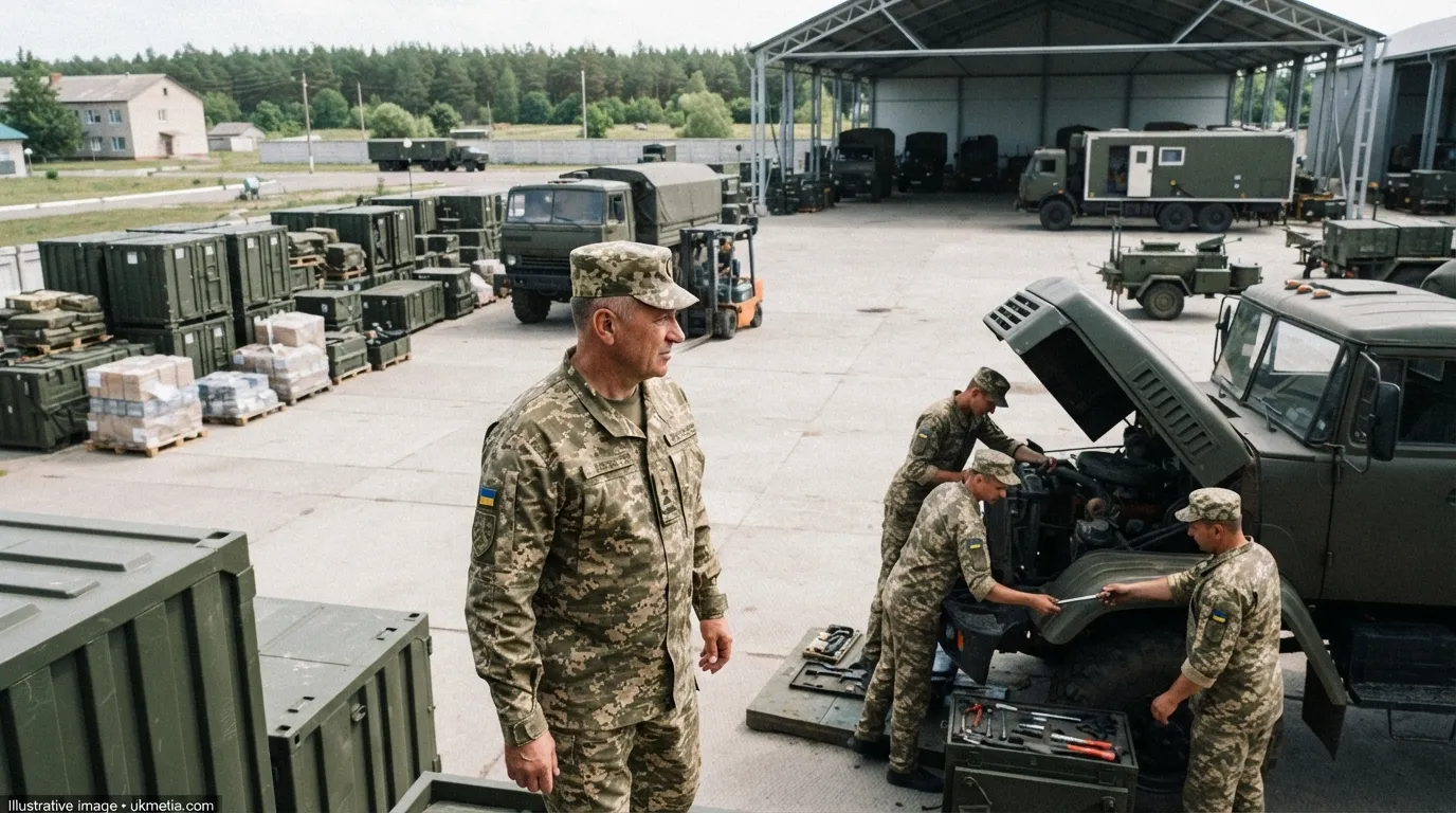 Ukraine Appoints Yurii Pohribnyi as New Commander of Logistics Forces