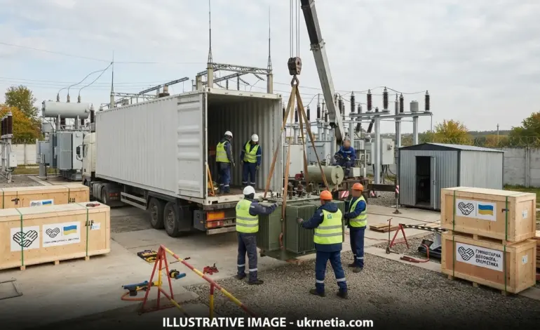 Azerbaijan Sends More Than 36 Tons of Energy Equipment to Kyiv Region