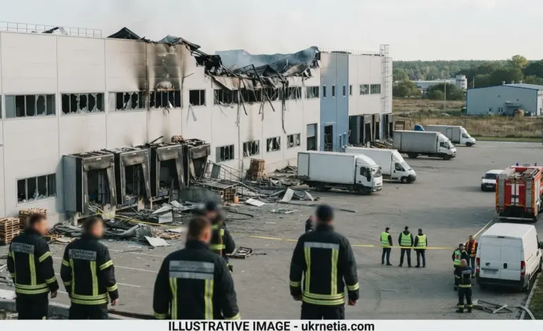 Russian Attack Damages Major Pharmaceutical Warehouse in Kyiv Region