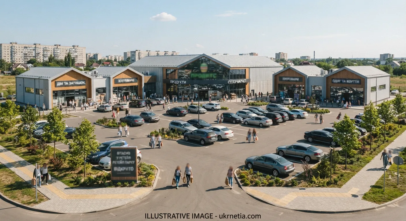 Inzhur Opens First Retail Park in Ukraine’s Kyiv Region