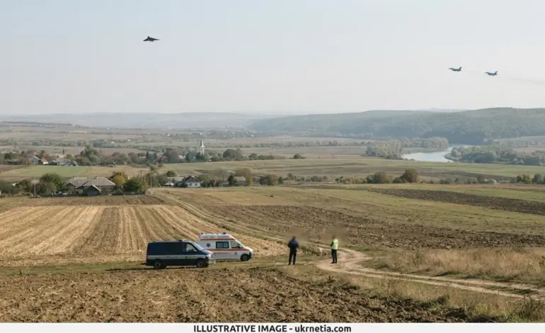 Drone incident over Moldova and Romania with F-18 fighter jets monitoring the airspace